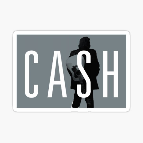 Johnny Cash T-Shirt Essential Sticker