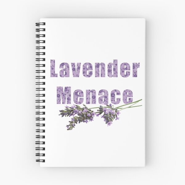 Item preview, Lavender Menace 2.0 designed and sold by Sunnysapphic.