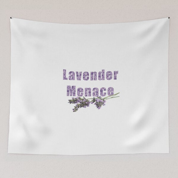 Item preview, Lavender Menace 2.0 designed and sold by Sunnysapphic.