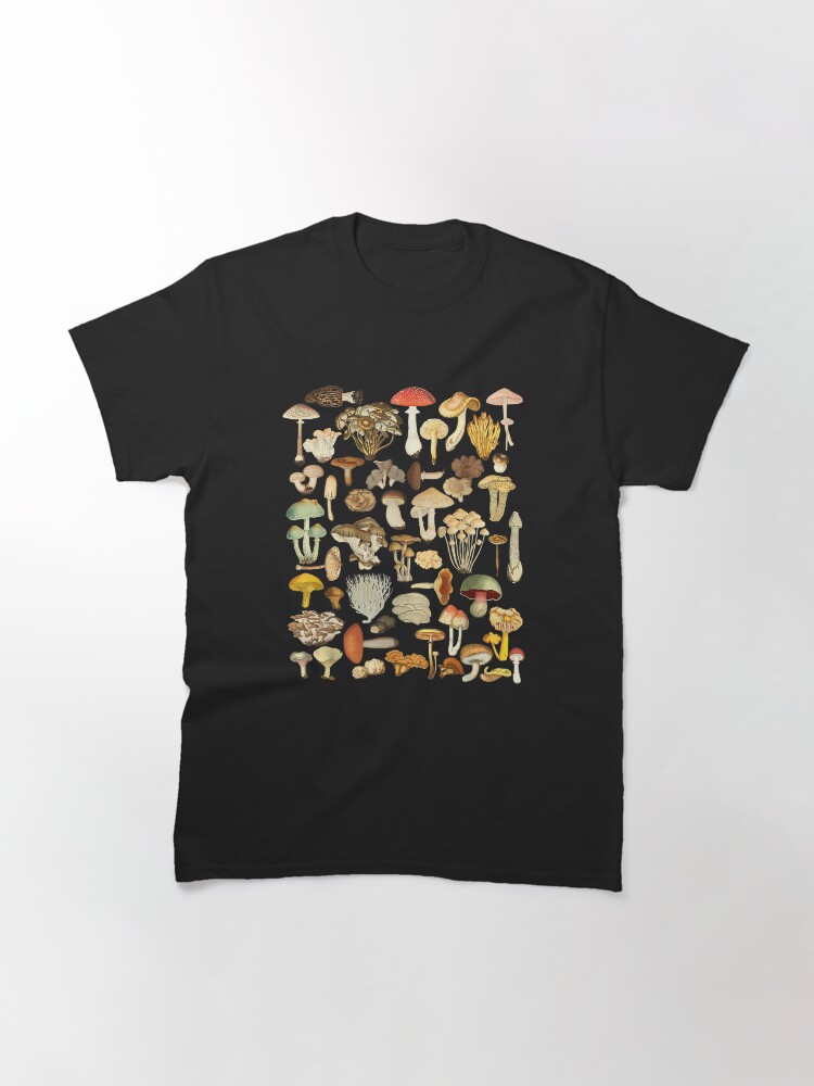 Thumbnail 3 of 7, Classic T-Shirt, Mushroom Mycology Fungi Foraging Mushroom Whisperer designed and sold by Earlene2365.