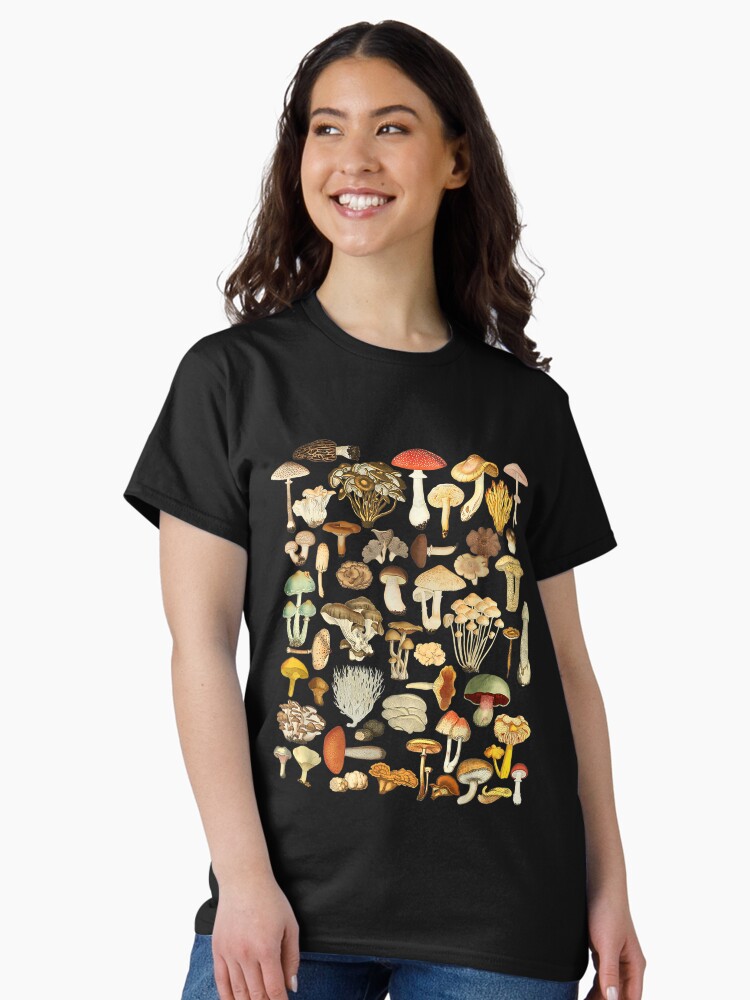 Thumbnail 2 of 7, Classic T-Shirt, Mushroom Mycology Fungi Foraging Mushroom Whisperer designed and sold by Earlene2365.