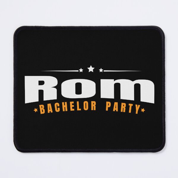 Item preview, Bachelor Party Shirt Rom Pre Wedding Celebration Tee designed and sold by haselshirt.