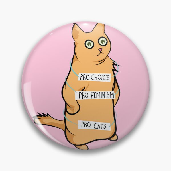 Item preview, pro choice pro feminism pro cats designed and sold by Starstacks.
