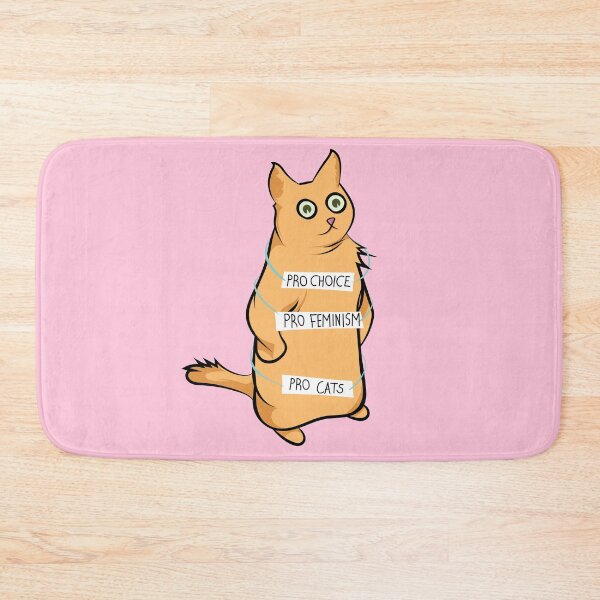 Item preview, pro choice pro feminism pro cats designed and sold by Starstacks.