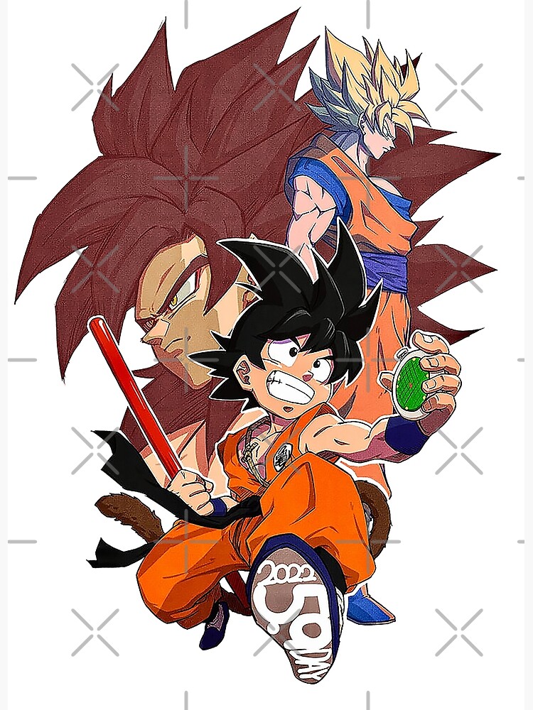 Son Goku and Broly- Dragon Ball Poster for Sale by Kurama-store