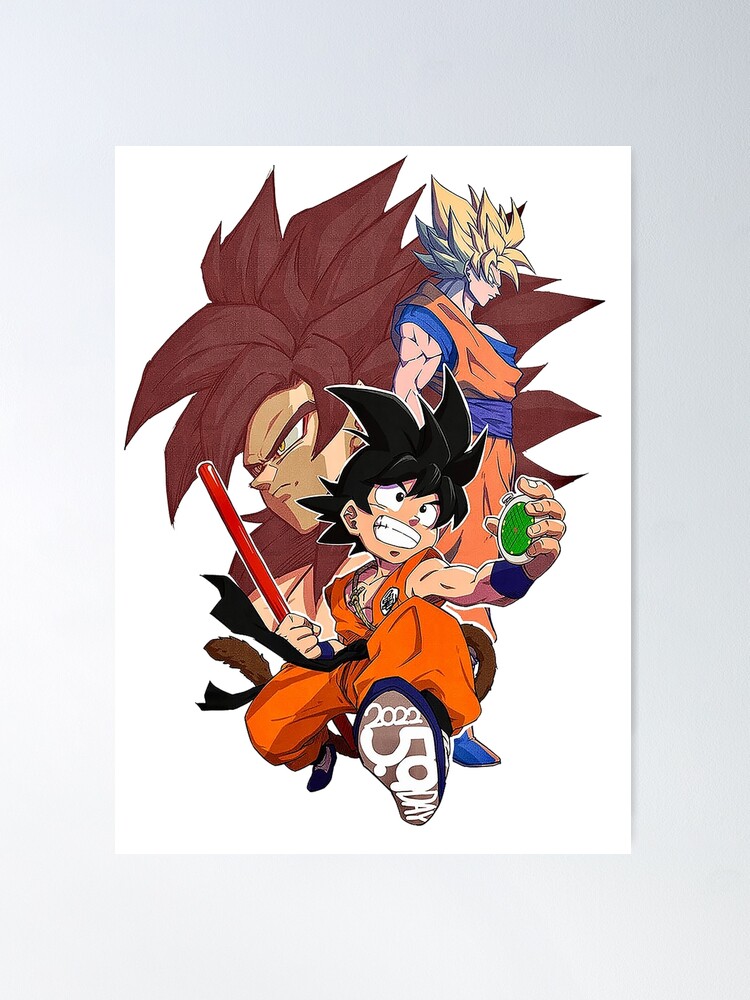 Dragon Ball Son Goku Art Board Print by NameYourWorld