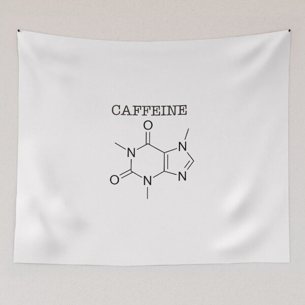 Item preview, Caffeine - Chemical Structure  designed and sold by itsmemaytal.
