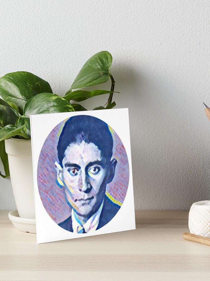 Franz Kafka  Art Board Print for Sale by Suyogsonar25