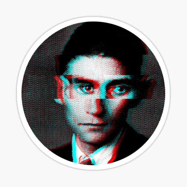 Franz Kafka Sticker