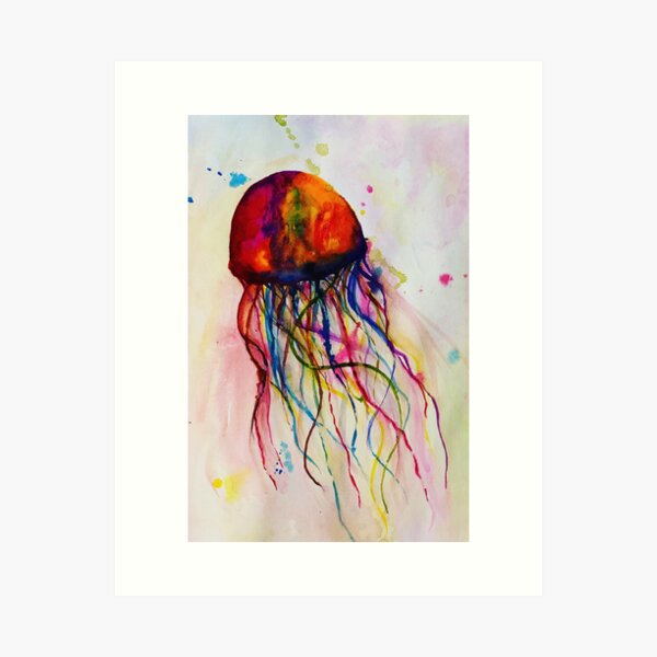 Jethro the Jellyfish Art Print