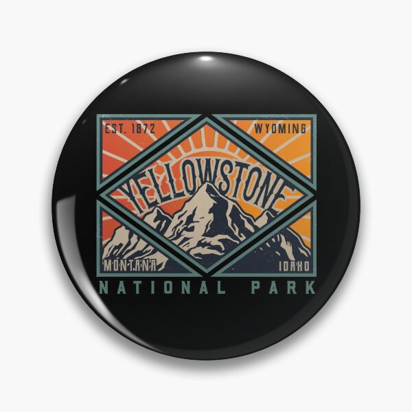 Item preview, Yellowstone National Park Hiking Camping designed and sold by MarkusShirts.