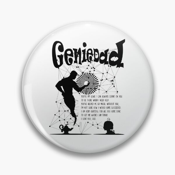 Item preview, Genie Dad (W),You’re my genie I can always count on you to be there when I need help.,Happy Father's Day T-Shirt, Father's Day Gift, Moustache Shirt designed and sold by Vaccine159.