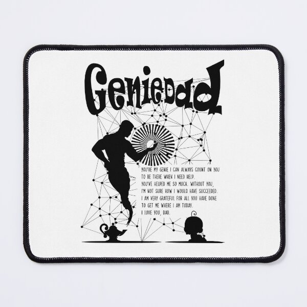 Item preview, Genie Dad (W),You’re my genie I can always count on you to be there when I need help.,Happy Father's Day T-Shirt, Father's Day Gift, Moustache Shirt designed and sold by Vaccine159.
