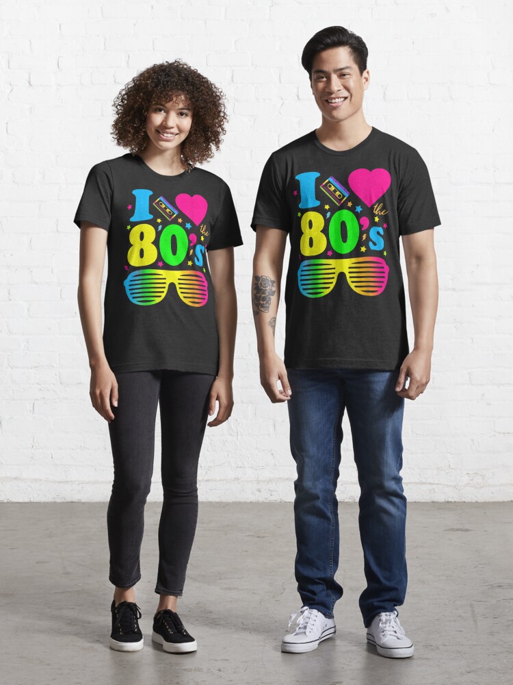 I Love The 80s Clothes for Women and Men Party Fu Essential T-Shirt for  Sale by gettokwcraskn2a