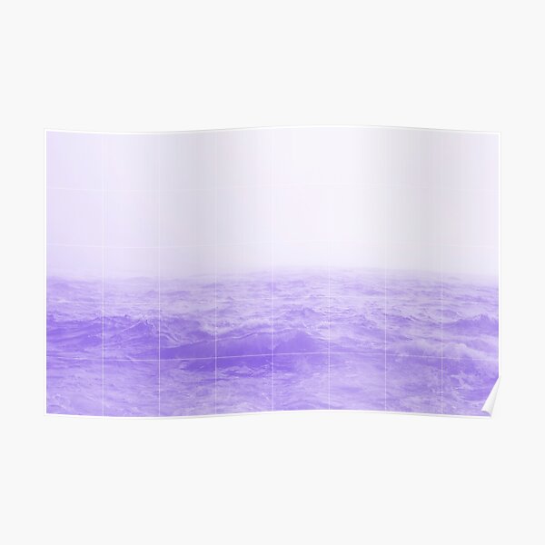 lavender sea Poster