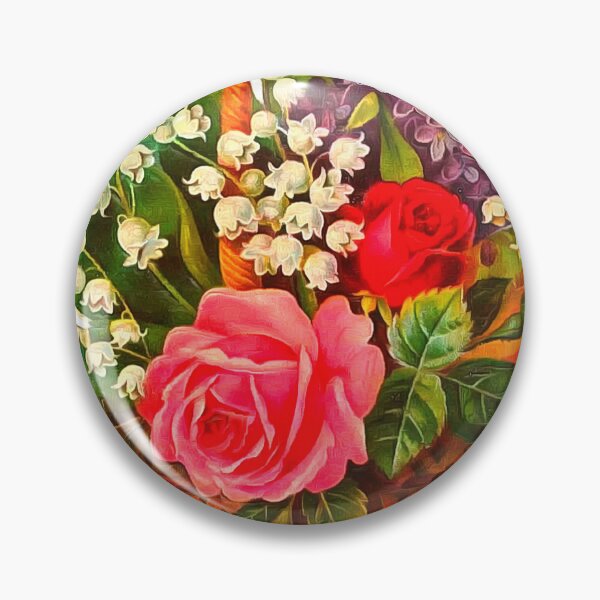 Item preview, Cameo Basket Flowers designed and sold by Bubblepoor.
