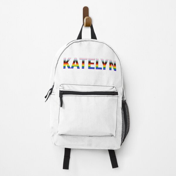 Item preview, Katelyn Rainbow Progress Pride Name designed and sold by PrideNames.