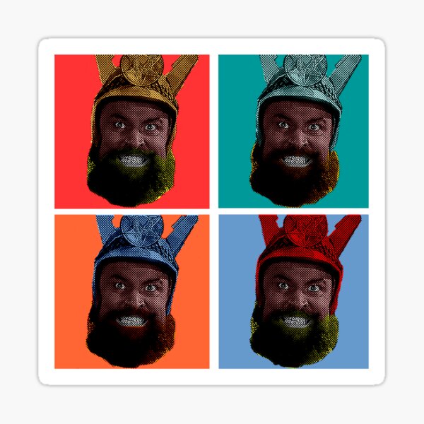 Item preview, Prince Vultan from Flash Gordon Pop Art designed and sold by DoctorRandom.