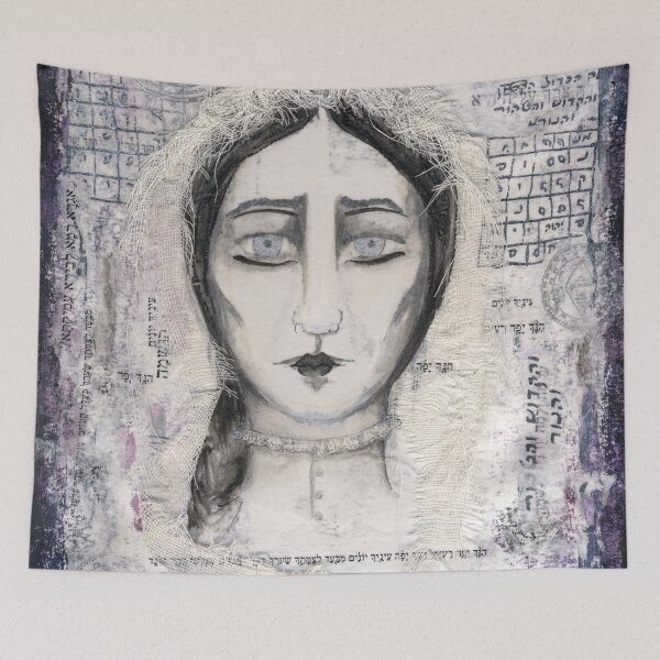 Artikelvorschau, Dybbuk, Collage, inspiriert von einer jüdischen Geistergeschichte entworfen und verkauft von Peculiaris.