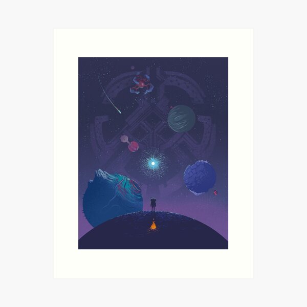 Outer Wilds Game Art Print