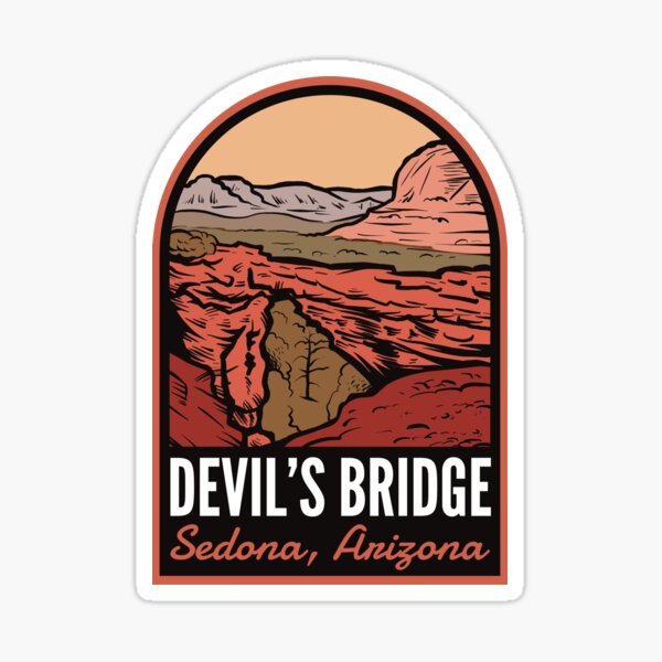 Artikel-Vorschau von Teufelsbrücke Sedona Arizona, designt und verkauft von halpindesignco.