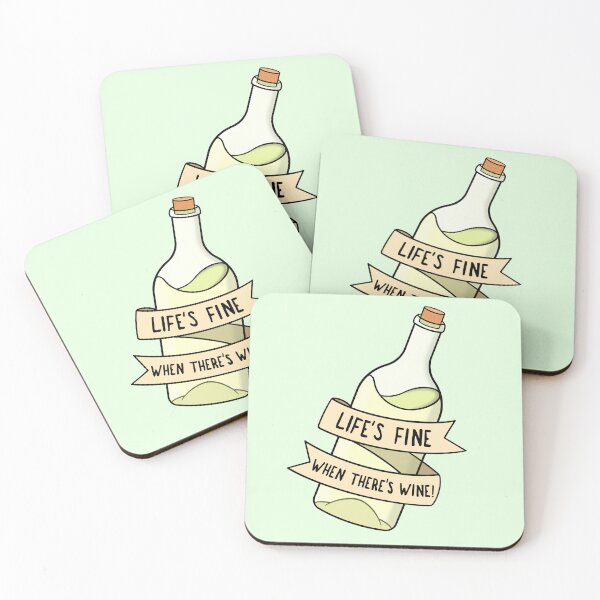 Item preview, Life's Fine When There's Wine designed and sold by BaconPancakes21.