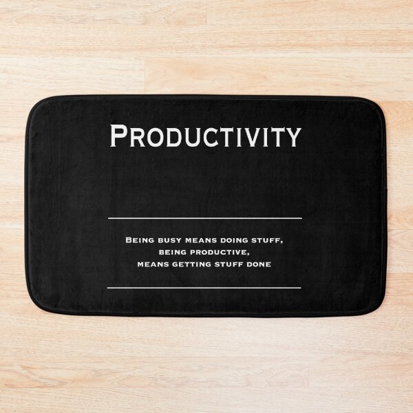 Item preview, Productivity - Motivational Inspirational Corporate Office Wall Art Black and White T-Shirt designed and sold by Read This Already.
