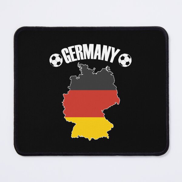 Item preview, Germany Football Map - German Flag Soccer Balls designed and sold by TravelScientist.