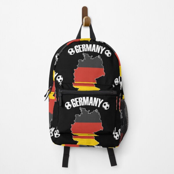 Item preview, Germany Football Map - German Flag Soccer Balls designed and sold by TravelScientist.