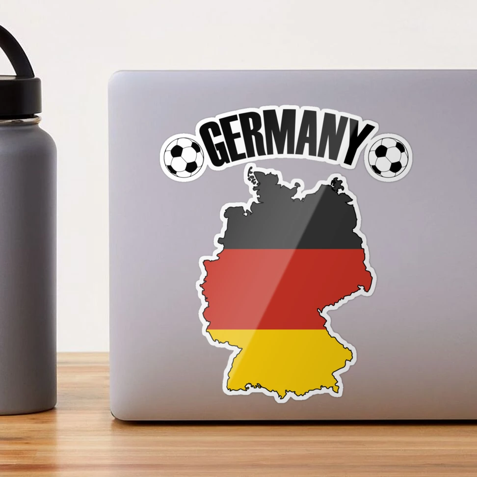 Fußball Tröte - Vuvuzela - Deutschland Flagge' Sticker | Spreadshirt