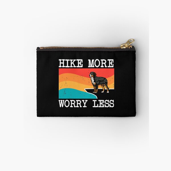 Item preview, Hike More Worry Less Bernese Mountain Dog Graphic Hiking designed and sold by HardiKel.