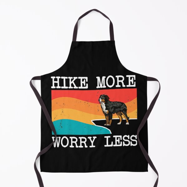 Item preview, Hike More Worry Less Bernese Mountain Dog Graphic Hiking designed and sold by HardiKel.