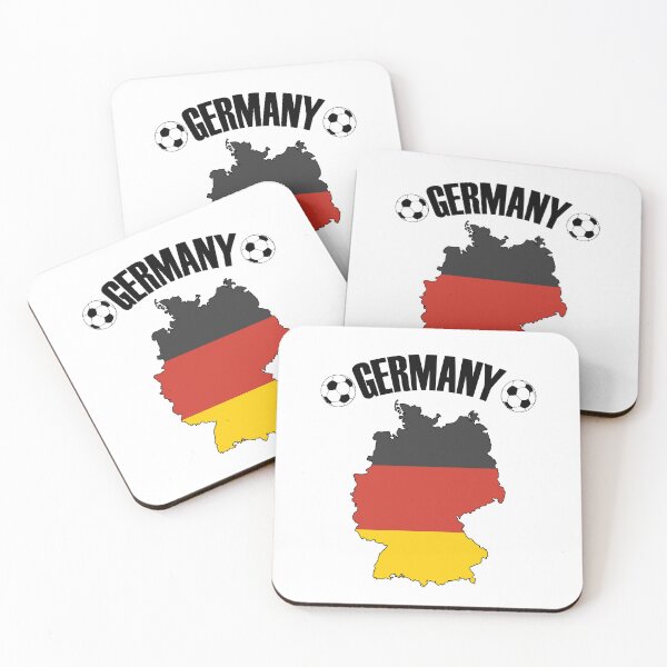 Item preview, Germany Football Map - German Flag Soccer Balls designed and sold by TravelScientist.
