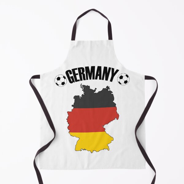Item preview, Germany Football Map - German Flag Soccer Balls designed and sold by TravelScientist.