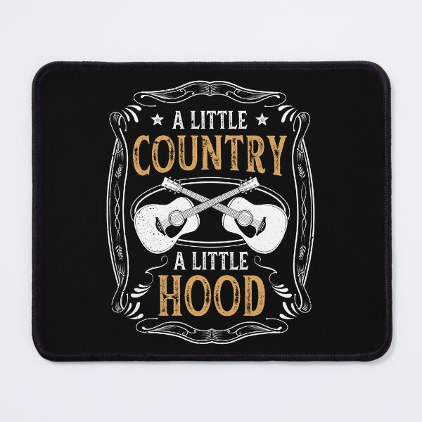 Item preview, Country Music Funny Quote Little Country Hood Gift designed and sold by haselshirt.