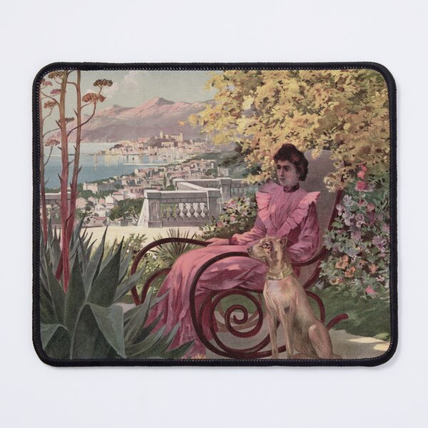 Item preview, Vintage antique Cannes French travel advertising designed and sold by aapshop.