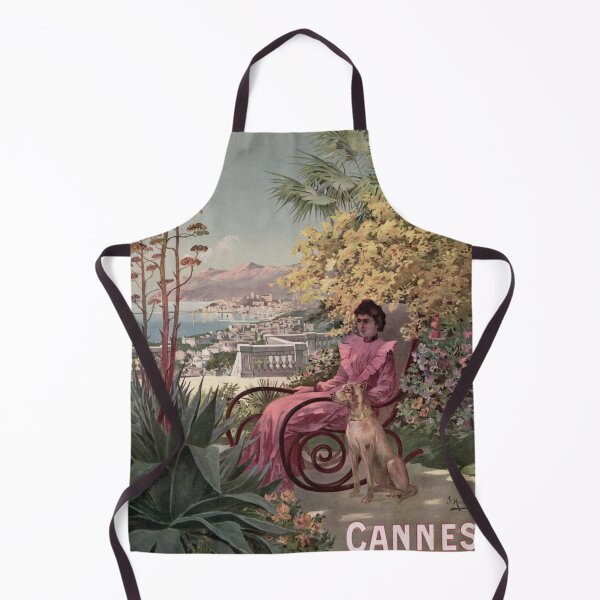 Item preview, Vintage antique Cannes French travel advertising designed and sold by aapshop.