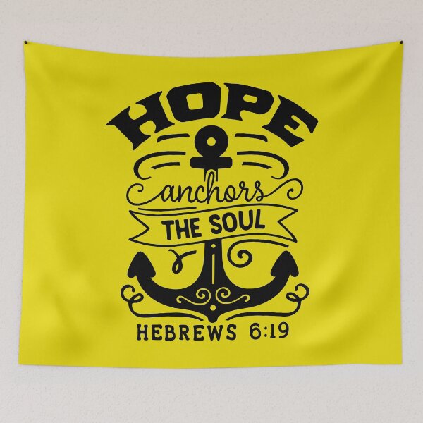 Item preview, Hope anchors the soul Hebrews 6:19 designed and sold by Delicarte.