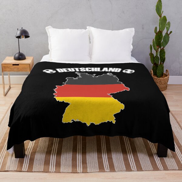 Item preview, Deutschland Football Map - German Flag Soccer Ball designed and sold by TravelScientist.