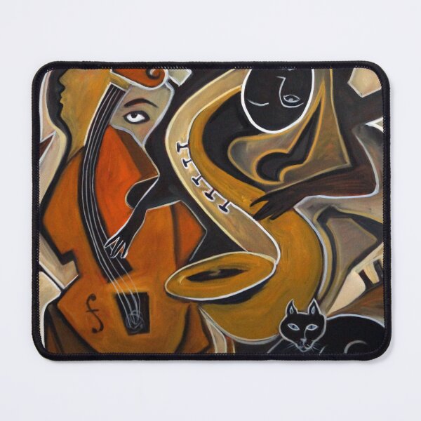 Item preview, Jazz de Chat Noir, Black Cat Jazz designed and sold by Valerie Vescovi.