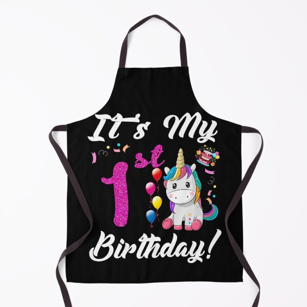 Item preview, Its My 1st Birthday Unicorn 1 Year Old Girls designed and sold by PameGraha.