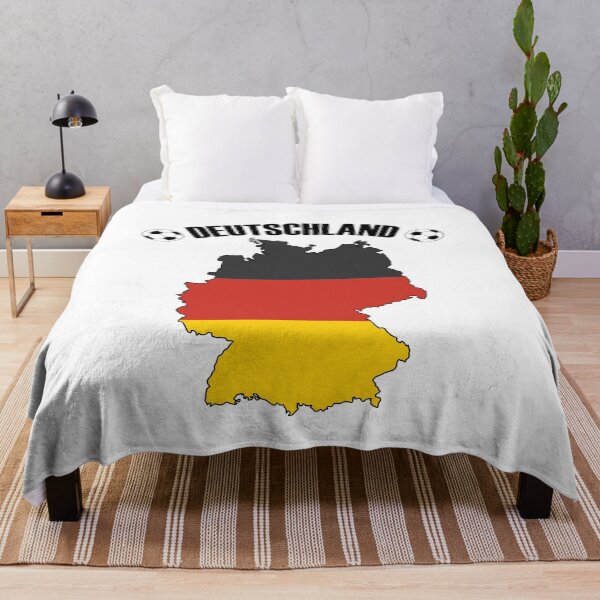 Item preview, Deutschland Football Map - German Flag Soccer Ball designed and sold by TravelScientist.