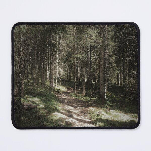 Item preview, Spooky vintage forest path designed and sold by ray-designs-.