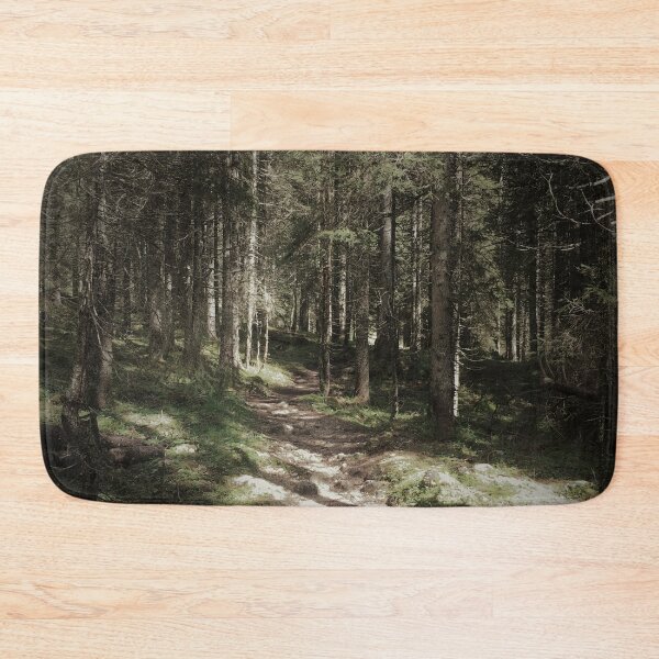 Item preview, Spooky vintage forest path designed and sold by ray-designs-.