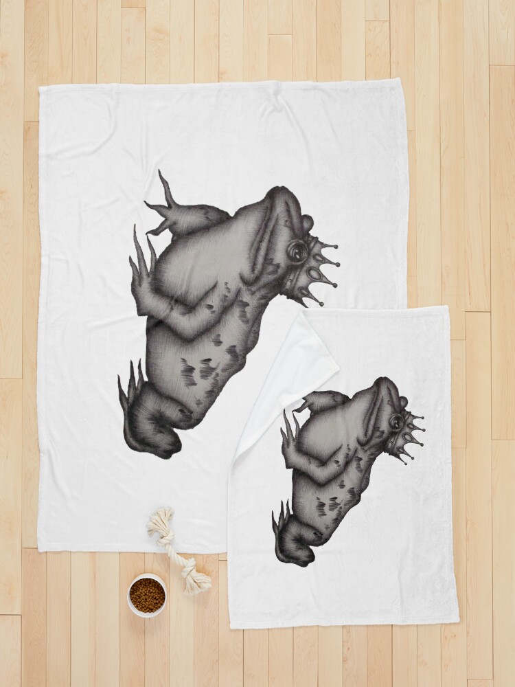 Alternate view of The Frog Prince Pet Blanket