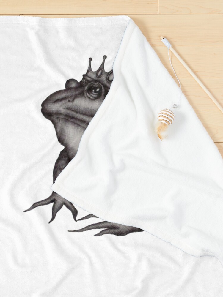 Alternate view of The Frog Prince Pet Blanket