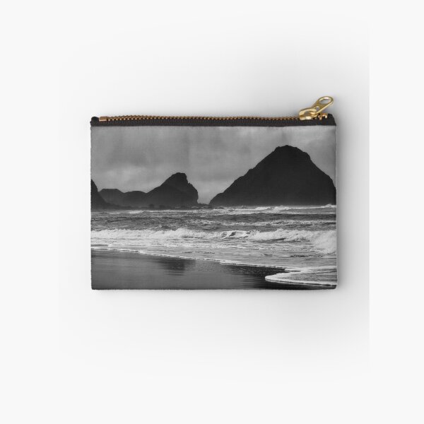 Item preview, Port Orford, Oregon, Ocean, Black and White Wall Art, by DAM Creative, designed and sold by DAM Creative ⭐⭐⭐⭐⭐.
