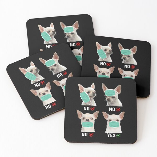 Item preview, Chihuahua Dog Right Way To Wear Mask Funny Dog Lovers designed and sold by MichealExan.