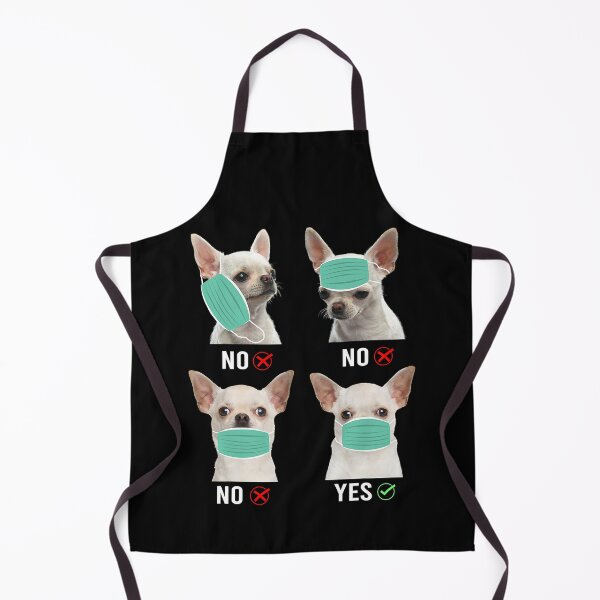 Item preview, Chihuahua Dog Right Way To Wear Mask Funny Dog Lovers designed and sold by MichealExan.
