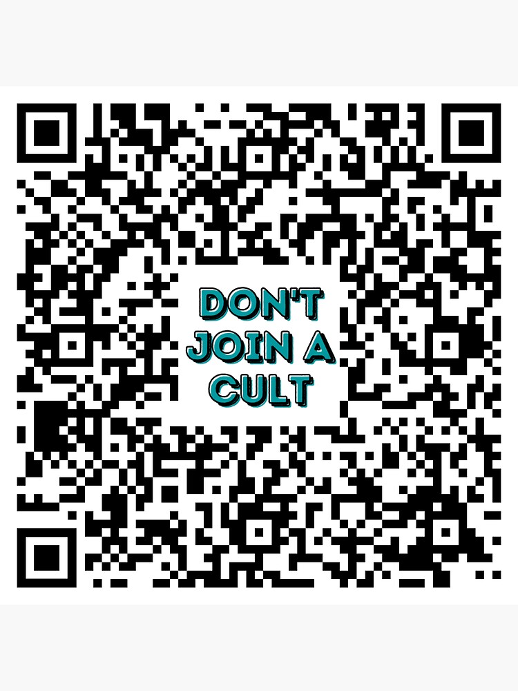 Rick Roll QR Code - Join My Cult